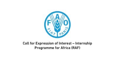 FAO Internship Programme for Africa