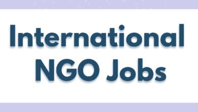 International NGOs vacancies & Recruitment