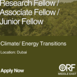 Join the Observer Research Foundation Middle East