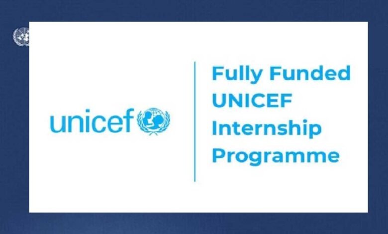 UNICEF Paid Internships (August 2025) : Open Internships / Online Application